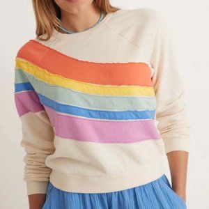 Terry Sweatshirt from Marine Layer, Rainbow Wave